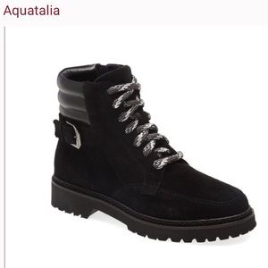 Aquatalia Black Ankle Boots